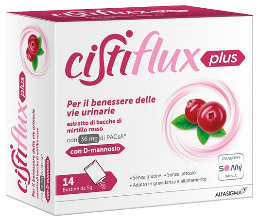 CISTIFLUX PLUS 14 BUSTINE ALFASIGMA SpA