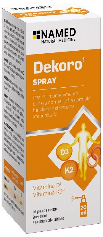 DEKORO SPRAY 20 ML SENZA GLUTINE, NATURALMENTE PRIVO DI LATTOSIO