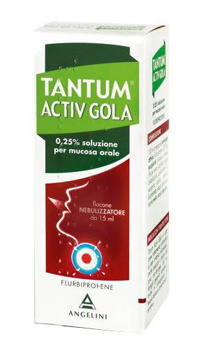 TANTUM VERDE GOLA*NEB 15ML0,25 ANGELINI PHARMA SpA