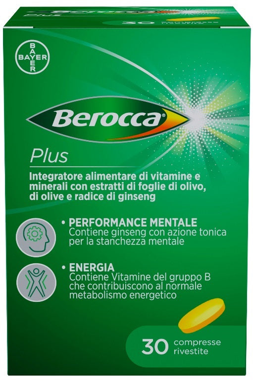 BEROCCA PLUS 30 COMPRESSE BAYER SpA