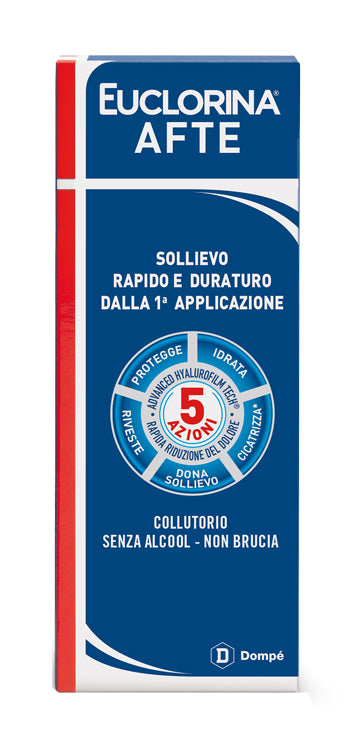 EUCLORINA AFTE COLLUTORIO 120 ML DOMPE' FARMACEUTICI SpA