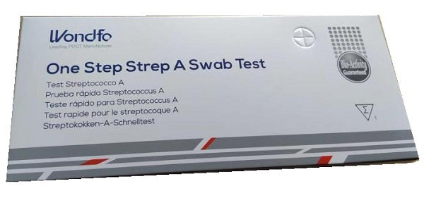 TEST AUTODIAGNOSTICO ONE STEP STREP A RILEVAZIONE QUALITATIVA ANTIGENE STREPTOCOCCO A IN TAMPONI FARINGEI GAMMADIS