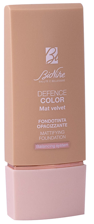 DEFENCE COLOR MAT VELVET FONDOTINTA OPACIZZANTE 04 BEIGE 30 ML