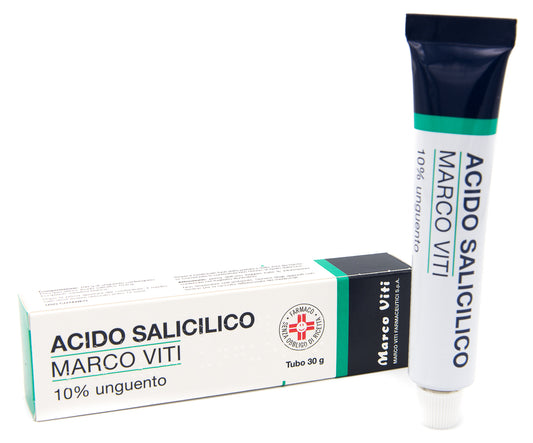 ACIDO SALICILICO MV*10% UNG30G MARCO VITI FARMACEUTICI SpA