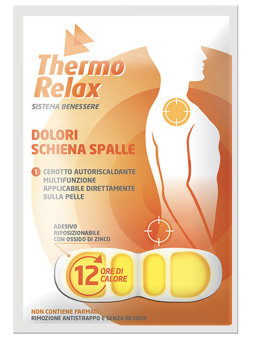THERMORELAX CEROTTO AUTORISCALDANTE DOLORE SCHIENA/SPALLE 1 PEZZO ALSIPHARMA Srl