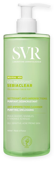 SEBIACLEAR GEL MOUSSANT RENO 400 ML LABORATOIRES SVR