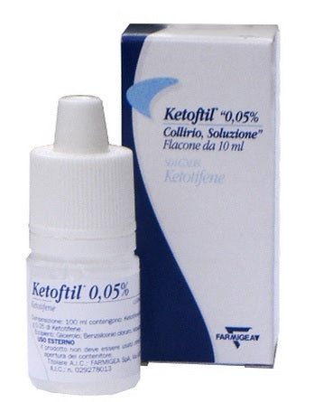 KETOFTIL*COLL FL 10ML 0,5MG/ML POLIFARMA SpA