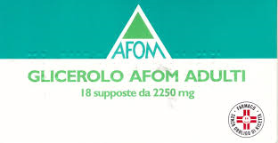 GLICEROLO AFOM*AD 18SUPP2250MG AEFFE FARMACEUTICI Srl