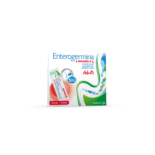 ENTEROGERMINA*OS 9BS 6MLD/2G OPELLA HEALTHCARE ITALY Srl
