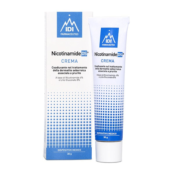 COADIUVANTE DERMATITE SEBORROICA NICOTINAMIDE DS CREMA 30 G