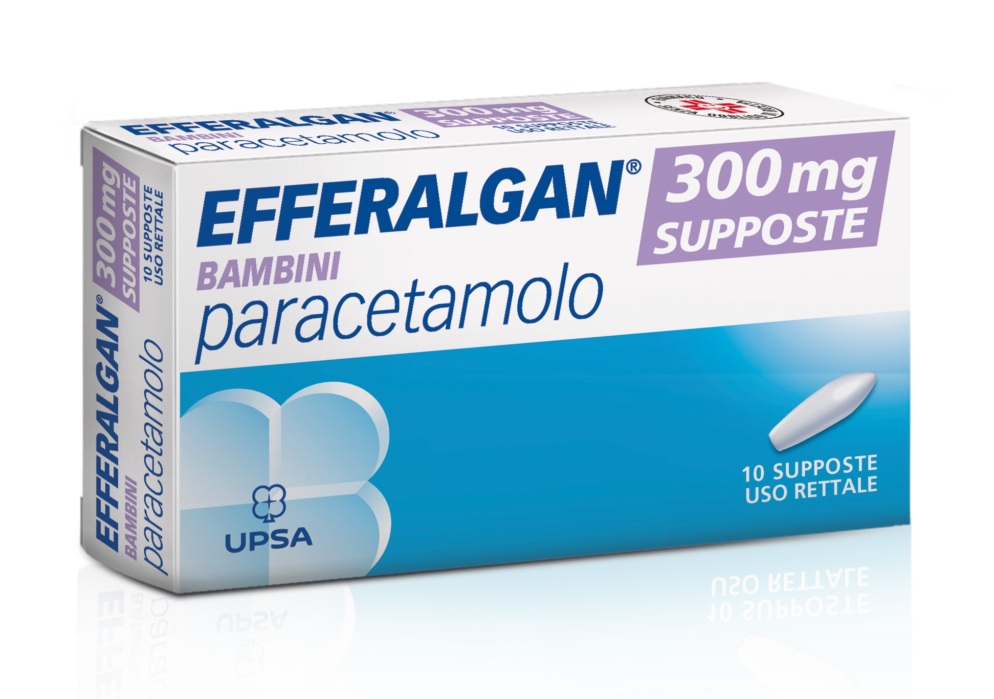 EFFERALGAN*10SUPP 300MG UPSA ITALY Srl