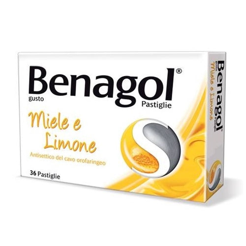 BENAGOL*36PAST MIELE LIMONE RECKITT BENCKISER H.(IT.) SpA