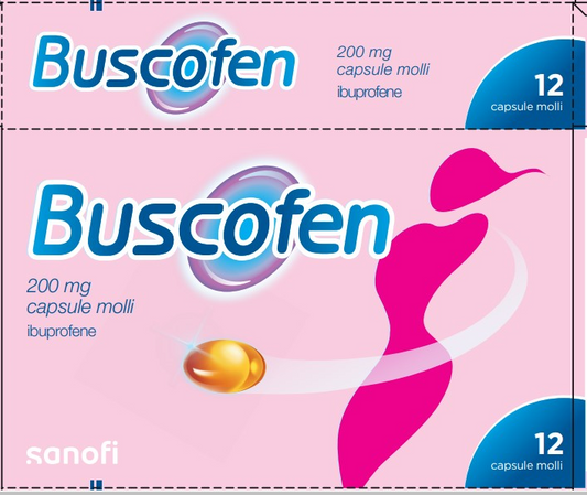 BUSCOFEN*12CPS MOLLI 200MG OPELLA HEALTHCARE ITALY Srl