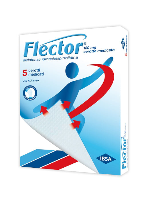 FLECTOR*5CER MEDIC 180MG IBSA FARMACEUTICI ITALIA Srl