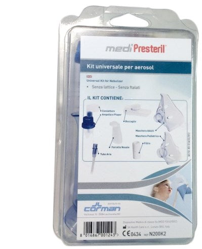 KIT NEBULIZZAZIONE MEDIPRESTERIL UNIVERSALE CORMAN SpA