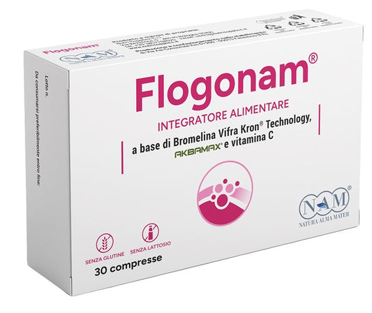FLOGONAM 30 COMPRESSE SENZA GLUTINE SENZA LATTOSIO
