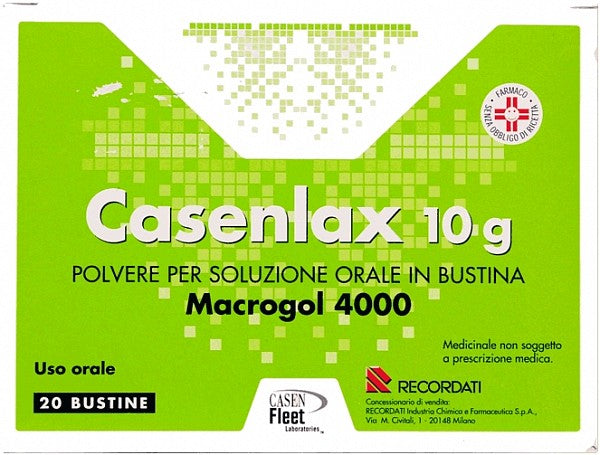 CASENLAX*OS POLV 20BUST 10G CASEN RECORDATI SL