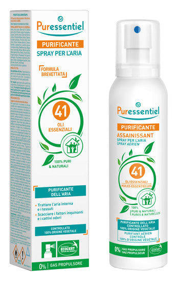 PURESSENTIEL PURIFICANTE SPRAY 41 OLI ESSENZIALI 200 ML PURESSENTIEL ITALIA Srl