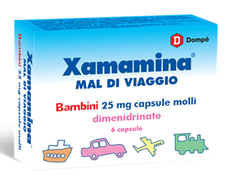 XAMAMINA MAL DI VIAG*BB 6CPS DOMPE' FARMACEUTICI SpA
