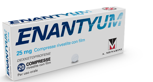 ENANTYUM*20CPR RIV 25MG A.MENARINI IND.FARM.RIUN.Srl