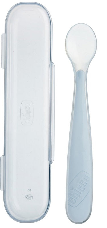 CHICCO CUCCHIAIO SILICONE CON CASE GRIGIO 6 MESI+ CHICCO (ARTSANA SpA)