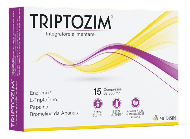 TRIPTOZIM 15 COMPRESSE 850 MG SENZA GLUTINE SENZA LATTOSIO