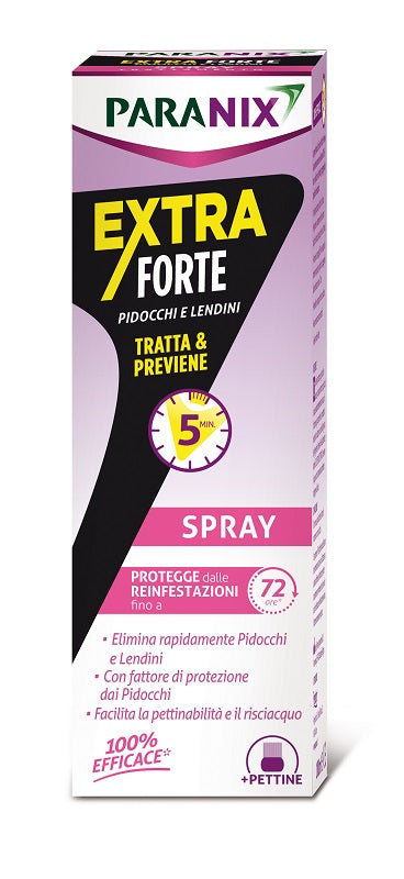 SPRAY EXTRA FORTE PARANIX PER PIDOCCHI E LENDINI 100 ML PERRIGO ITALIA Srl