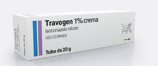 TRAVOGEN*CREMA DERM 20G 1% LEO PHARMA A/S