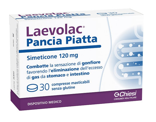 LAEVOLAC PANCIA PIATTA 30 COMPRESSE CHIESI ITALIA SpA