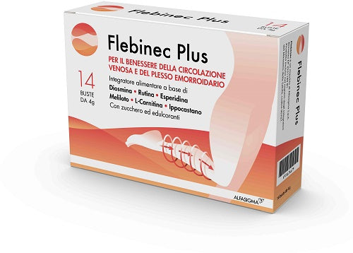 FLEBINEC PLUS 14 BUSTINE 4 G ALFASIGMA SpA
