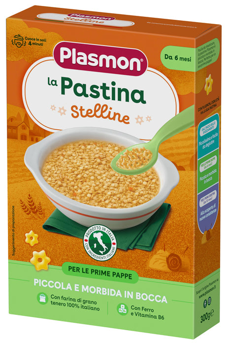 PLASMON PASTA STELLINE 300 G PLASMON (HEINZ ITALIA SpA)