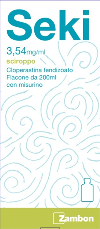 SEKI*SCIR FL 200ML 3,54MG/ML ZAMBON ITALIA Srl