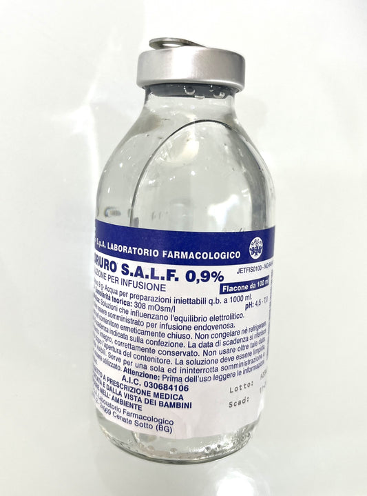 SODIO CLORURO*0,9% FL 100ML SALF SpA