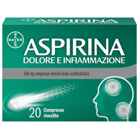 ASPIRINA DOLORE INF*20CPR500MG BAYER SpA
