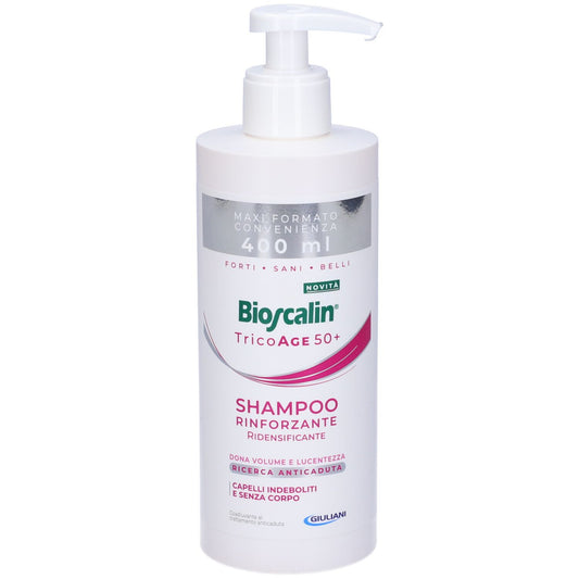 BIOSCALIN TRICOAGE SHAMPOO MAXI SIZE 400 ML GIULIANI SpA
