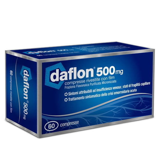 DAFLON*60CPR RIV 500MG SERVIER ITALIA SpA
