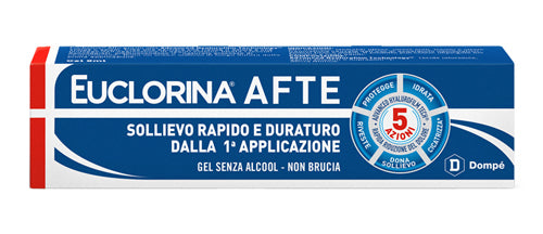 EUCLORINA AFTE GEL 8 ML DOMPE' FARMACEUTICI SpA