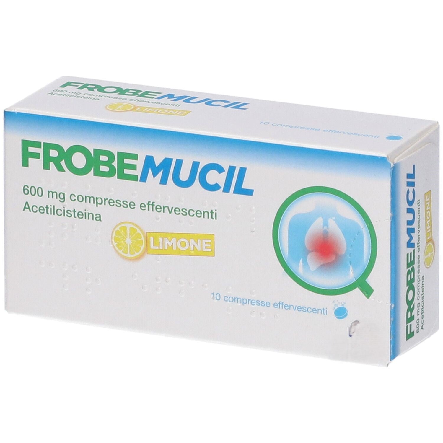 FROBEMUCIL*10CPR EFF 600MG MYLAN SpA