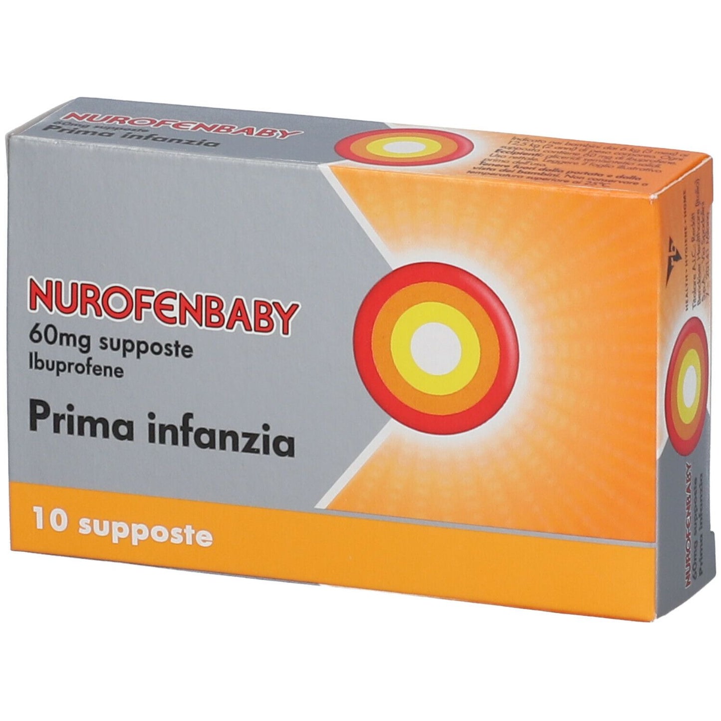NUROFENBABY*10SUPP 60MG RECKITT BENCKISER H.(IT.) SpA