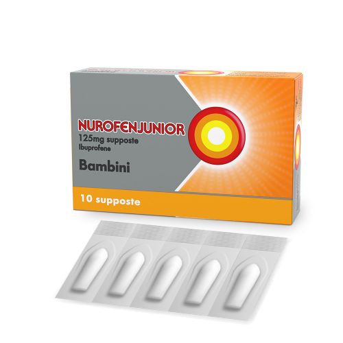 NUROFENJUNIOR*10SUPP 125MG RECKITT BENCKISER H.(IT.) SpA