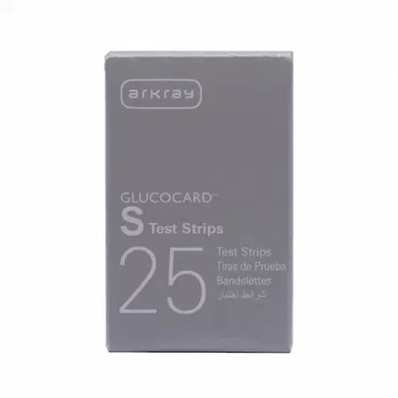 STRISCE MISURAZIONE GLICEMIA GLUCOCARD S TEST STRIPS 25 PEZZI