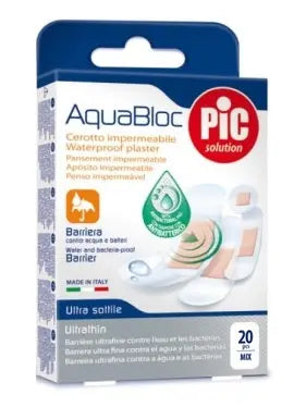 CEROTTO PIC AQUABLOC MIX ANTIBATTERICO 20 PEZZI PIKDARE SpA