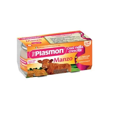 PLASMON OMOGENEIZZATO MANZO 4 X 80 G PLASMON (HEINZ ITALIA SpA)