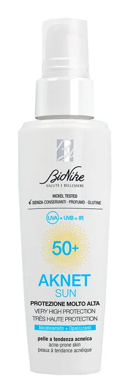 AKNET SUN PROTEZIONE MOLTO ALTA SPF50+ 50 ML I.C.I.M. (BIONIKE) INTERNATION