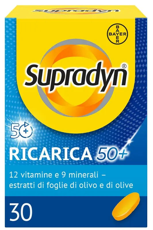 SUPRADYN RICARICA 50+ 30 COMPRESSE BAYER SpA