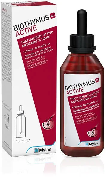 BIOTHYMUS AC ACTIVE TRATTAMENTO ATTIVO ANTICADUTA UOMO LOZIONE 100 ML MEDA PHARMA SpA