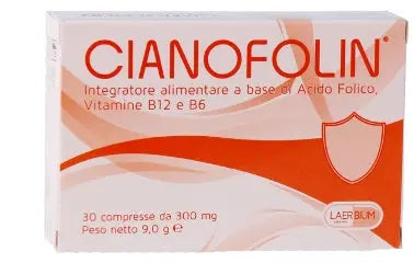 CIANOFOLIN 30 COMPRESSE GASTROPROTETTE 9 G LAERBIUM PHARMA Srl