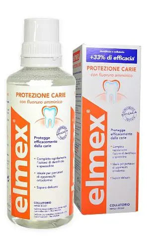 ELMEX PROTEZIONE CARIE COLLUTORIO FLUORURO AMMINICO 400 ML COLGATE-PALMOLIVE COMMERC.Srl