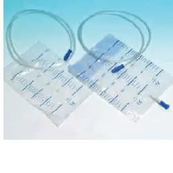 SACCA RACCOLTA URINA DA LETTO IN PVC NON STERILE VOLUME 2 LITRI TUBO LUNGHEZZA 130 CM 30 PEZZI FARMAC-ZABBAN SpA