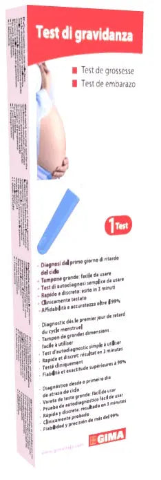 TEST GRAVIDANZA MIDSTREAM SINGOLO GIMA SpA